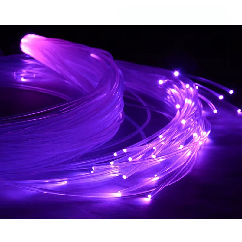 Mixed 0.5Mm/ 0.75Mm/1Mm End Glow PMMA Plastic Optic Fiber Cable for DIY Ceiling Starry Sky Lights