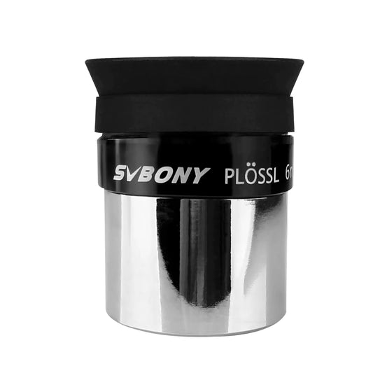 Eyepiece 1.25" (PLOSSL) PL Telescope Eyepiece 6/12/17/25/32/40Mm 4-Element Design 48-Degrees Field of View SV131