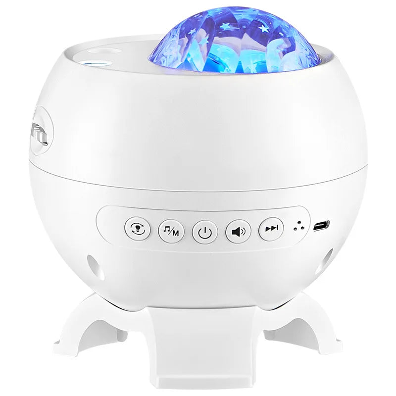 Dream Starry Sky Aurora Projector Adult'S Romantic Gift Music Northern Light Projection Atmosphere Lamp for Game Room Bedside
